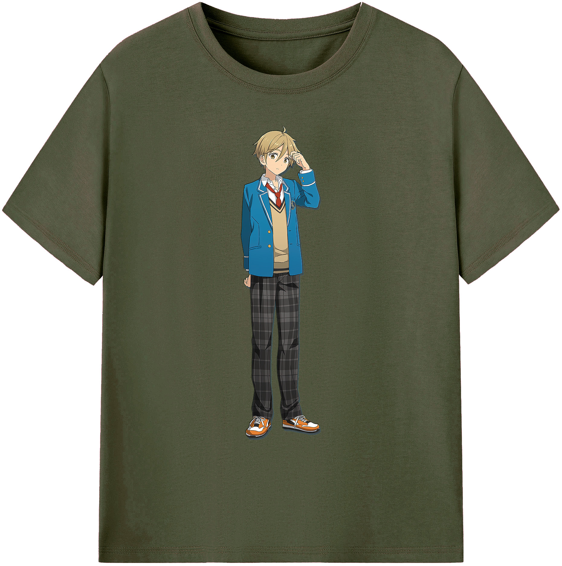 （画像用） あんさんぶるスターズ! Ensemble Stars 綿100％ メンズ半袖Tシャツ｜肌触りやわらか＆通気性